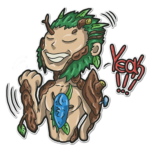 👌 Стикер «Cricket Sticker» для Telegram