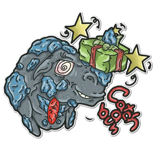 🥳 Стикер «Cricket Sticker» для Telegram