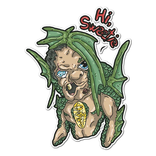 😙 Стикер «Cricket Sticker» для Telegram