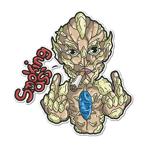 🖕 Стикер «Cricket Sticker» для Telegram