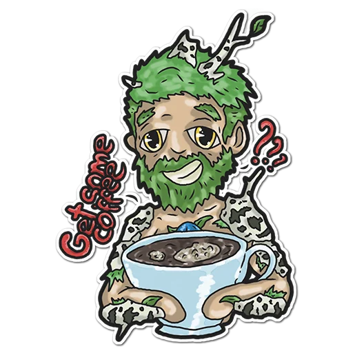 ☕️ Стикер «Cricket Sticker» для Telegram
