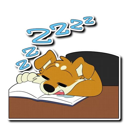 💤 Стикер «Crimsonred and Kay» для Telegram