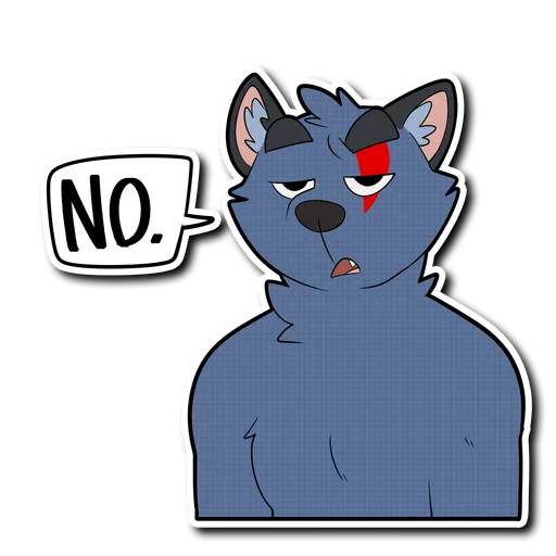 ❌ Стикер «Crimsonred and Kay» для Telegram
