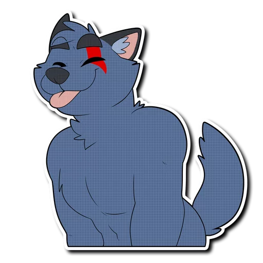 😋 Стикер «Crimsonred and Kay» для Telegram