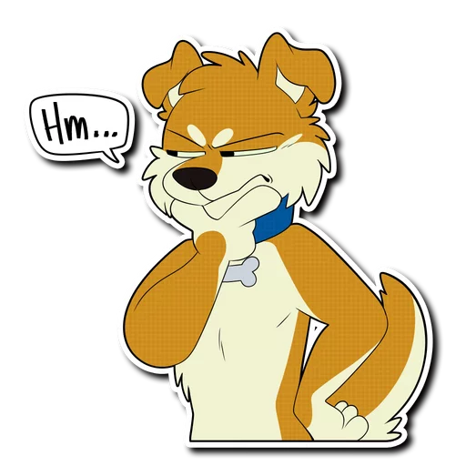 🤔 Стикер «Crimsonred and Kay» для Telegram