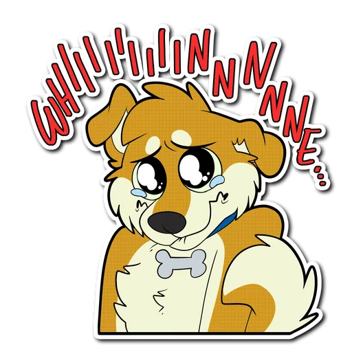 😩 Стикер «Crimsonred and Kay» для Telegram