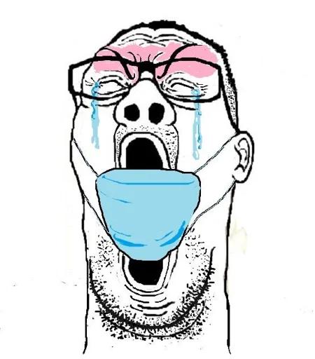 😭 Стикер «Кринжовые сойджаки» для Telegram