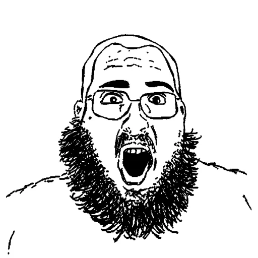 🧔‍♂️ Стикер «Кринжовые сойджаки» для Telegram
