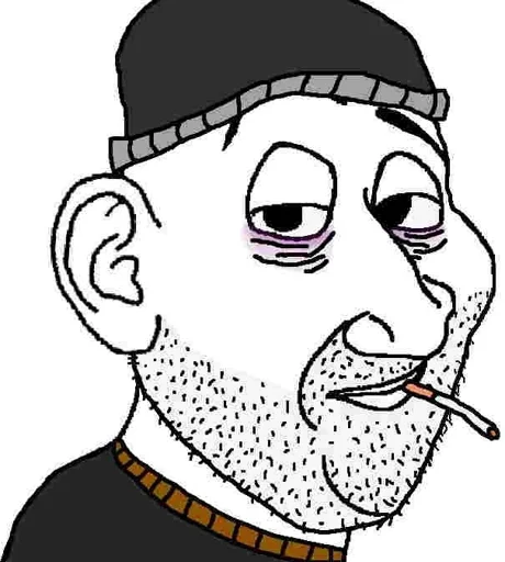 🚬 Стикер «Кринжовые сойджаки» для Telegram