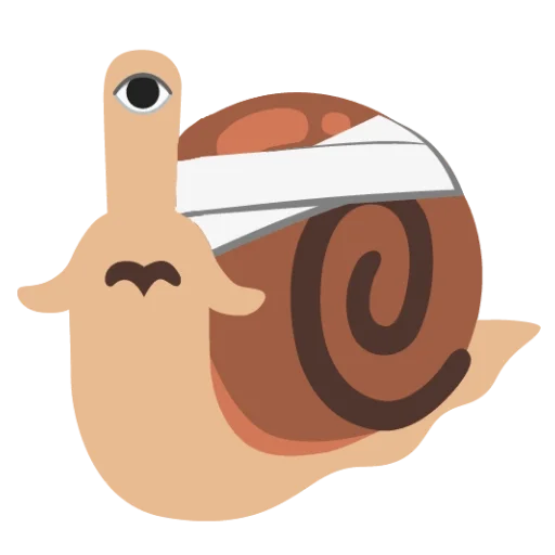 🤕 Стикер «кринж улитки» для Telegram