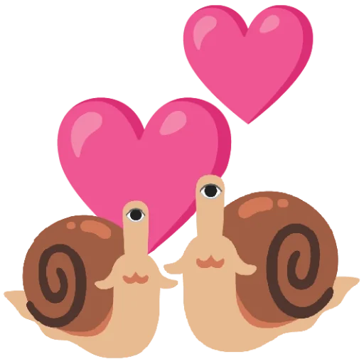 💕 Стикер «кринж улитки» для Telegram