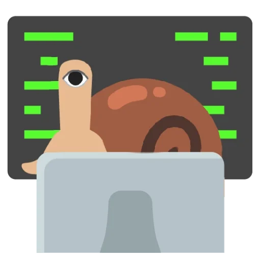 🖥 Стикер «кринж улитки» для Telegram