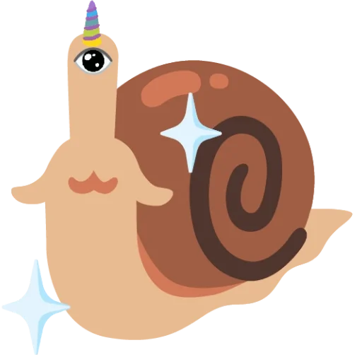 🦄 Стикер «кринж улитки» для Telegram