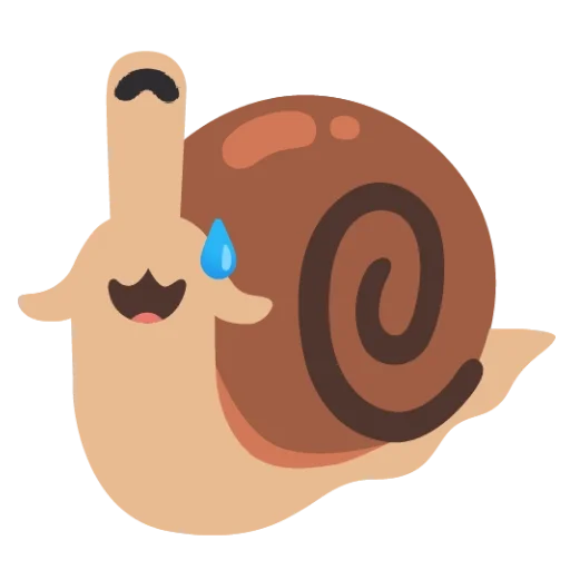 😅 Стикер «кринж улитки» для Telegram