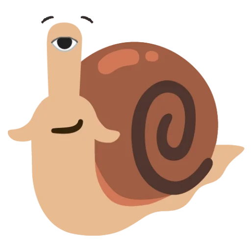 😏 Стикер «кринж улитки» для Telegram