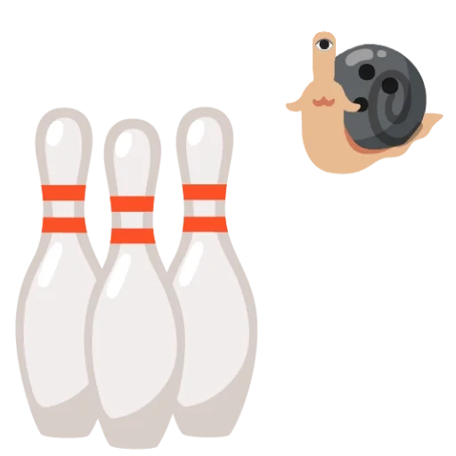 🎳 Стикер «кринж улитки» для Telegram