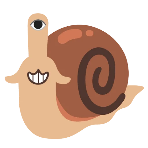 😁 Стикер «кринж улитки» для Telegram