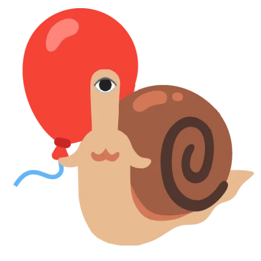 🎈 Стикер «кринж улитки» для Telegram