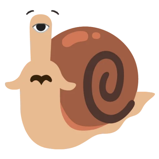 😒 Стикер «кринж улитки» для Telegram
