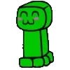 Стикер 14 Криппер #game #emoji