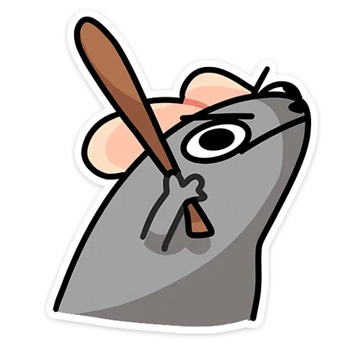 😠 Стикер «Крис без надписей» для Telegram