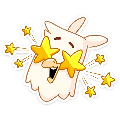 🤩 Стикер «Криспи» для Telegram