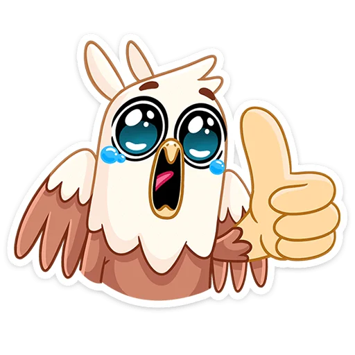 👍 Стикер «Криспи» для Telegram