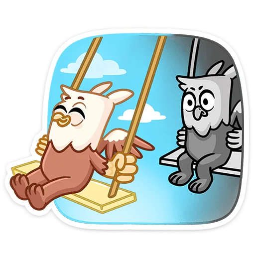 ☺️ Стикер «Криспи» для Telegram