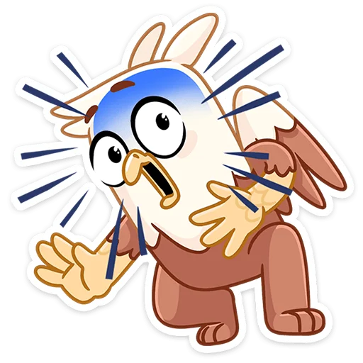 😳 Стикер «Криспи» для Telegram