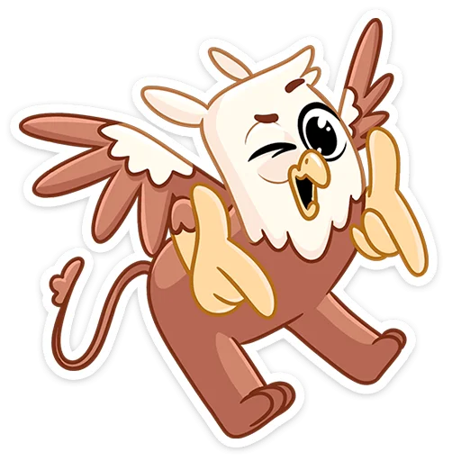 😉 Стикер «Криспи» для Telegram