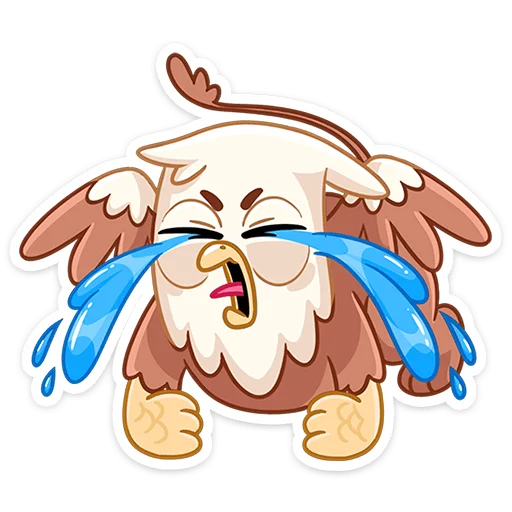 😭 Стикер «Криспи» для Telegram