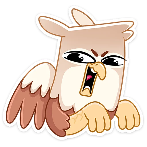 😡 Стикер «Криспи» для Telegram