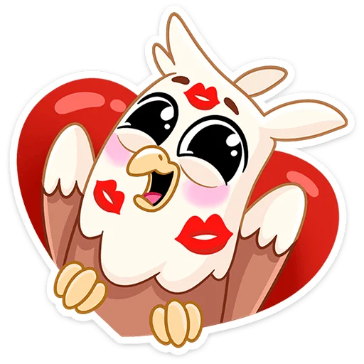 💋 Стикер «Криспи» для Telegram
