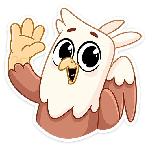 Стикерпак Криспи для Telegram