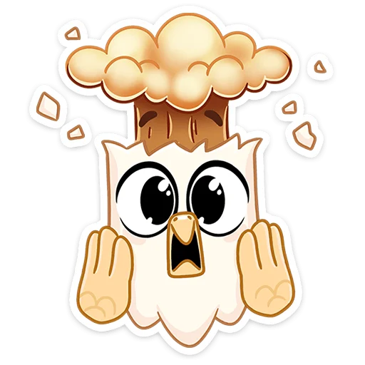 😳 Стикер «Криспи» для Telegram