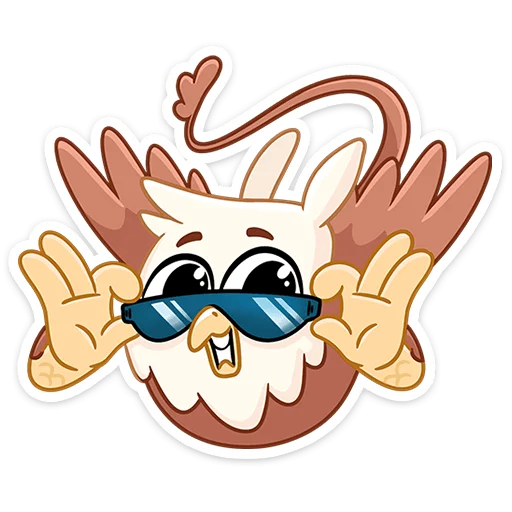😎 Стикер «Криспи» для Telegram