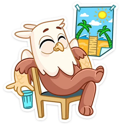 😎 Стикер «Криспи» для Telegram