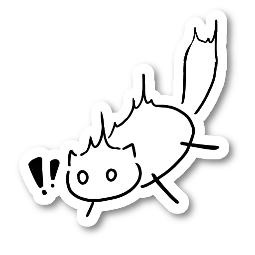 😨 Стикер «Krivotiki» для Telegram
