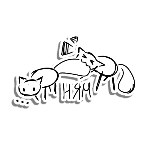 🍴 Стикер «Krivotiki» для Telegram