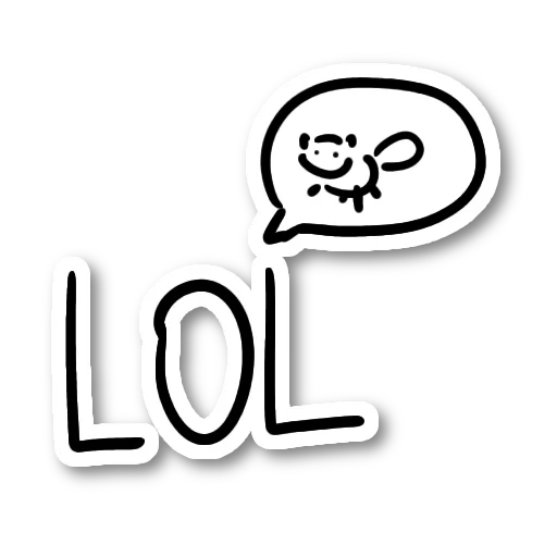 😆 Стикер «Krivotiki» для Telegram