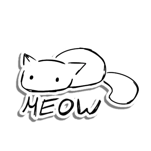 🐈 Стикер «Krivotiki» для Telegram