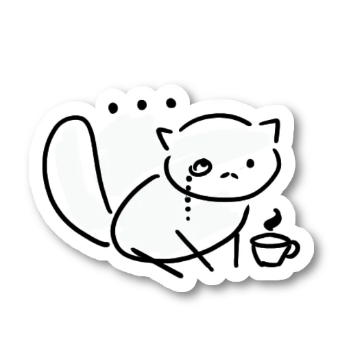☕️ Стикер «Krivotiki» для Telegram