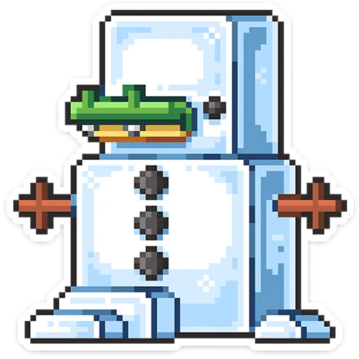 ⛄ Стикер «Крокки» для Telegram