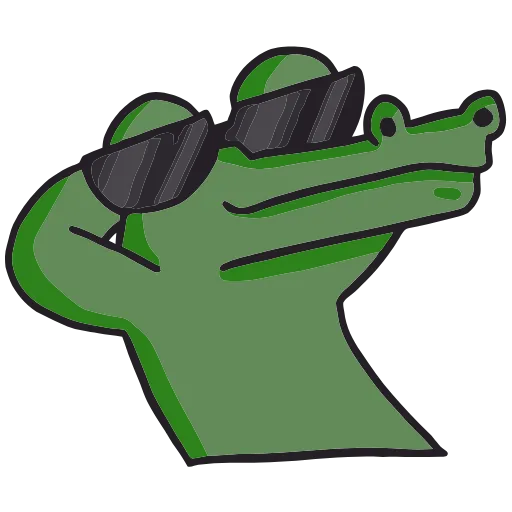 Стикер 41 Кроко add
