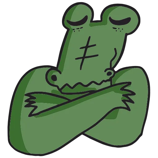 Стикер 12 Кроко add