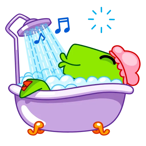 🛁 Стикер «Cubigator» для Telegram