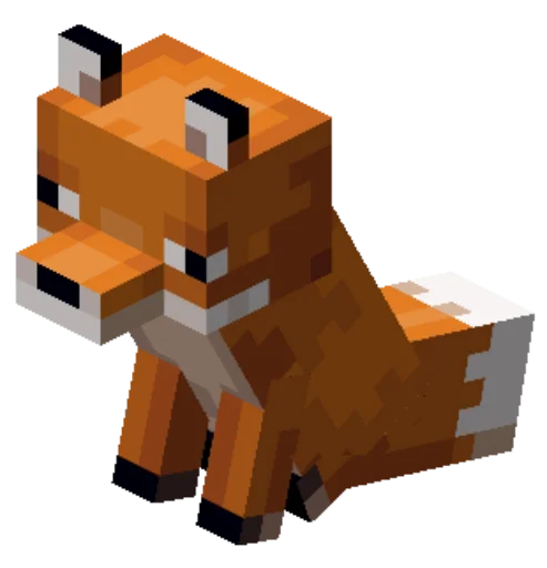 🦊 Стикер «Minecraft Mobs» для Telegram