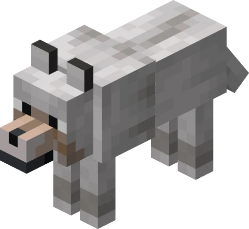 🐺 Стикер «Minecraft Mobs» для Telegram