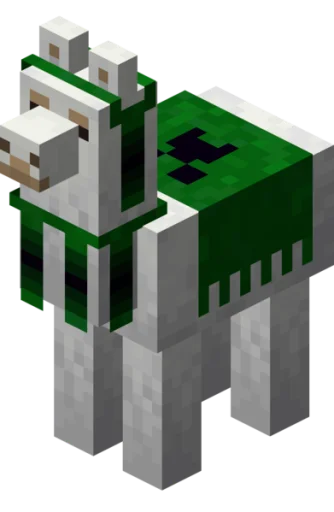 🦙 Стикер «Minecraft Mobs» для Telegram