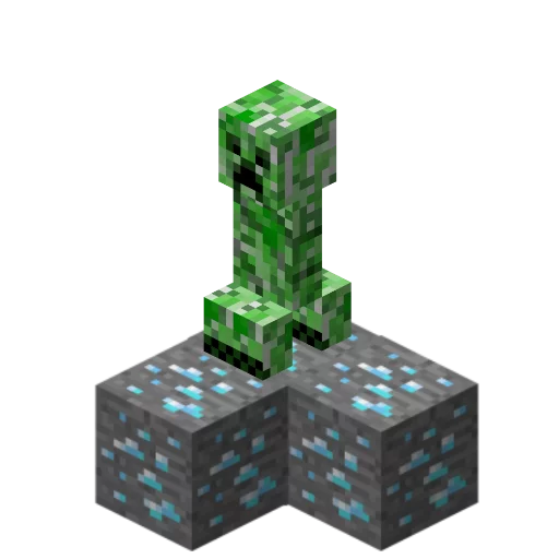 😬 Стикер «Minecraft Mobs» для Telegram